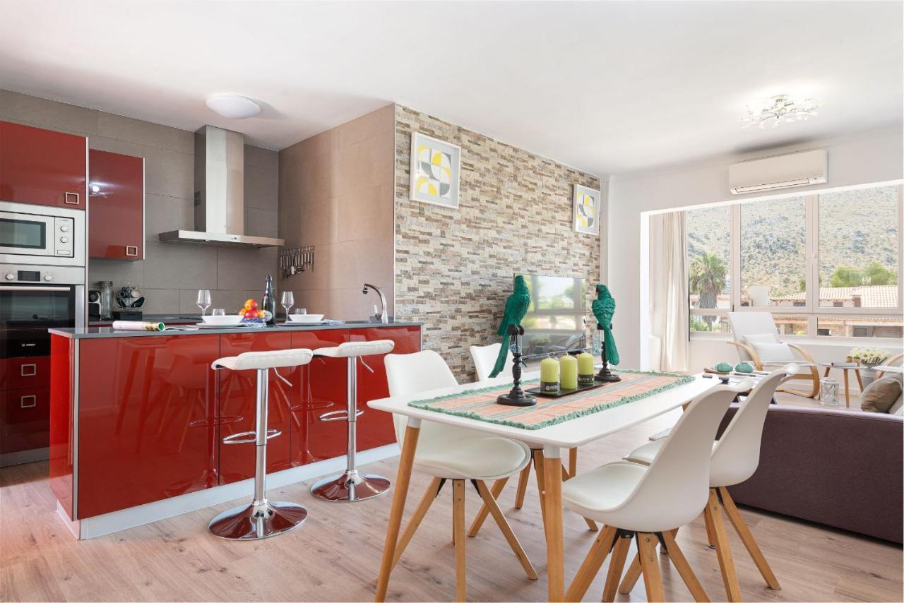 Apartment Scandi - Alcudia Bagian luar foto
